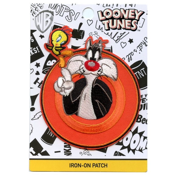 Looney Tunes Loungefly Sylvester The Cat And Tweety Bird Patch Iron On New - Picture 1 of 3